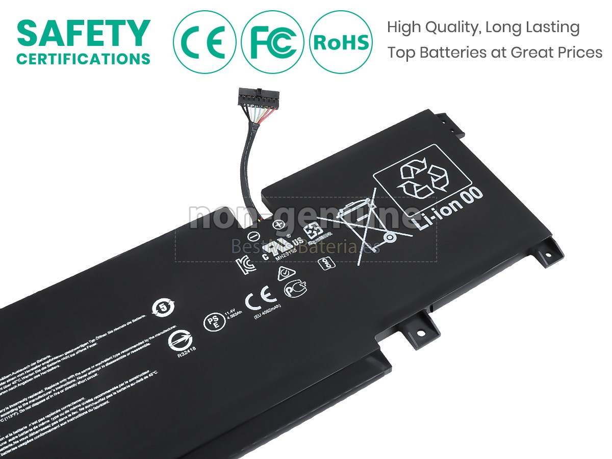 batería de repuesto MSI PRESTIGE 14 A12UC-230XES